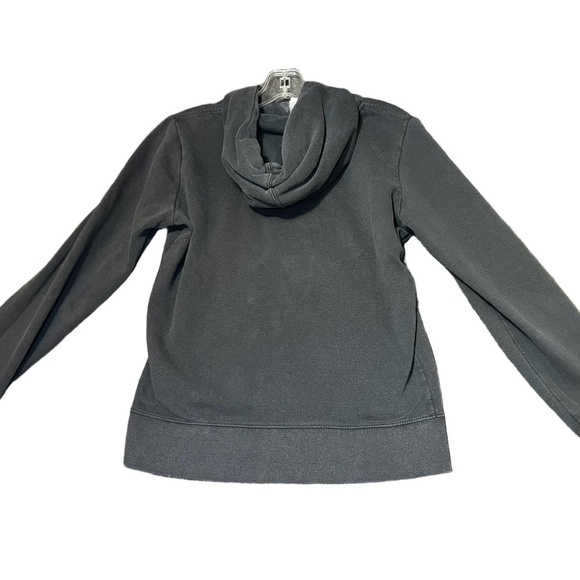 North Face Hoodie Womens Small Black Pullover Pink Logo Streetwear Cozy‎ Casual - Picture 3 of 13